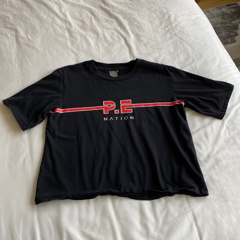 PE Nation Cropped T Shirt